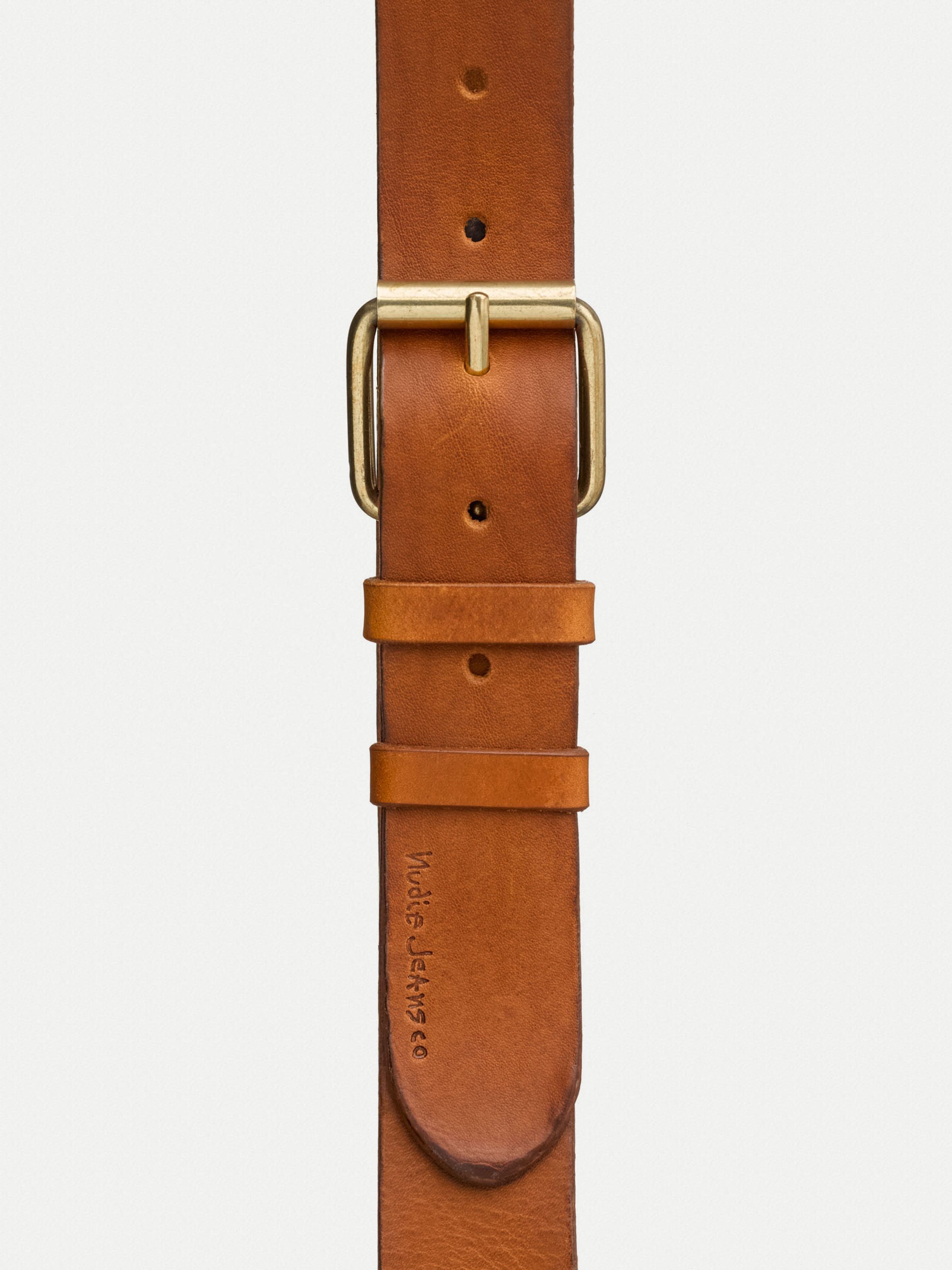 Pedersson Leather Belt Toffee Brown