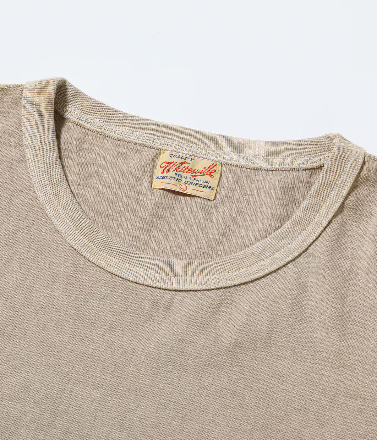 WV79531 Whitesville Pigment Dyed Pocket Tee Beige