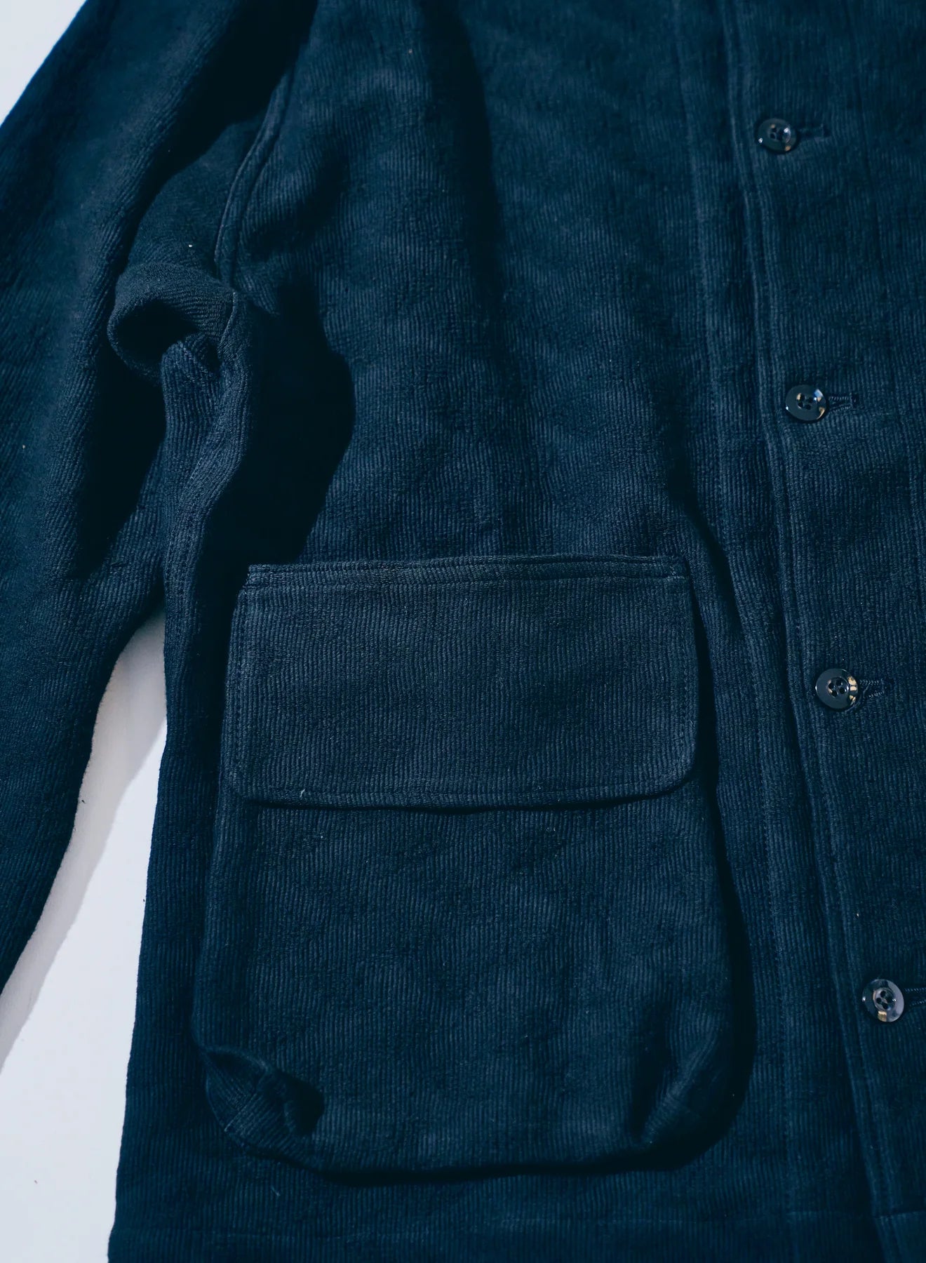 SJCJK25-SP Jagged Deck Cloth Jacket - Black