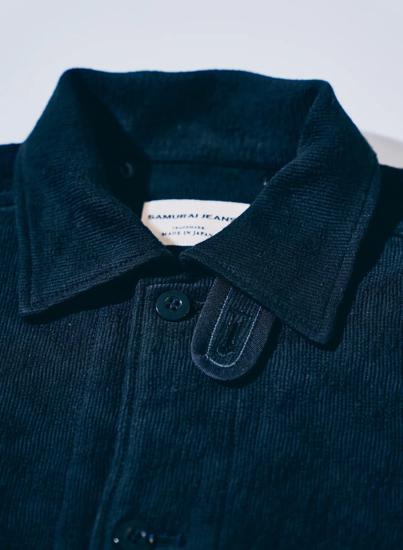 SJCJK25-SP Jagged Deck Cloth Jacket - Black