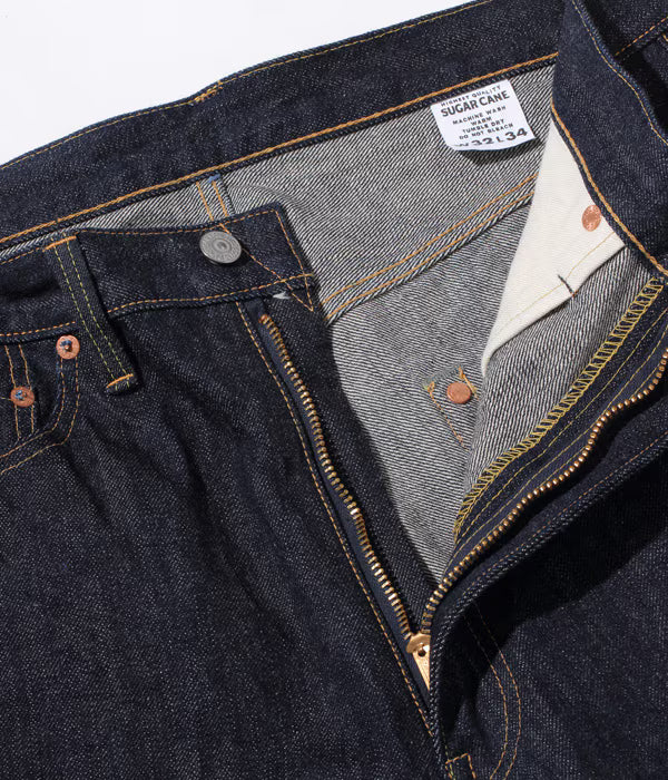 SC42955 14oz Selvedge Denim 1955Z Model Zipper Fly