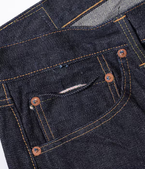 SC42955 14oz Selvedge Denim 1955Z Model Zipper Fly