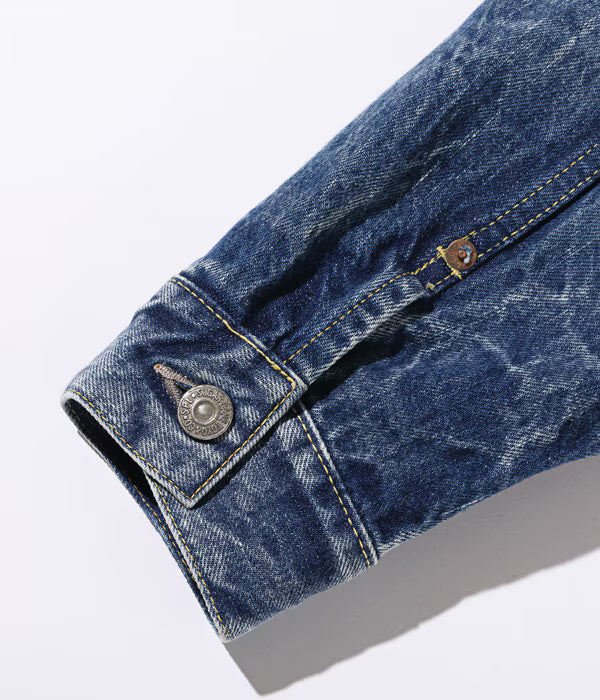 SC11953SW 14.25oz Denim Jacket 1953 Aged Model