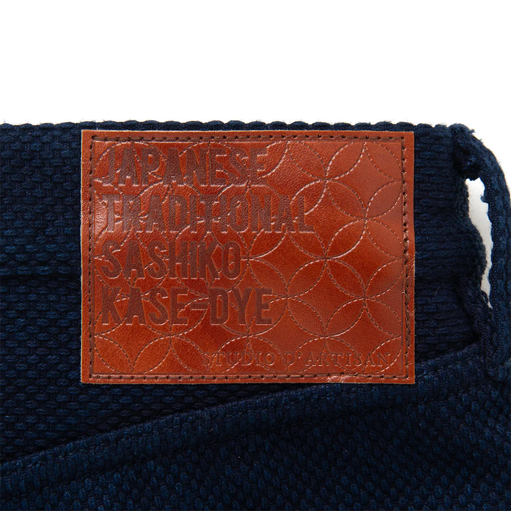 1907 Regular Straight Sashiko Jean One Wash