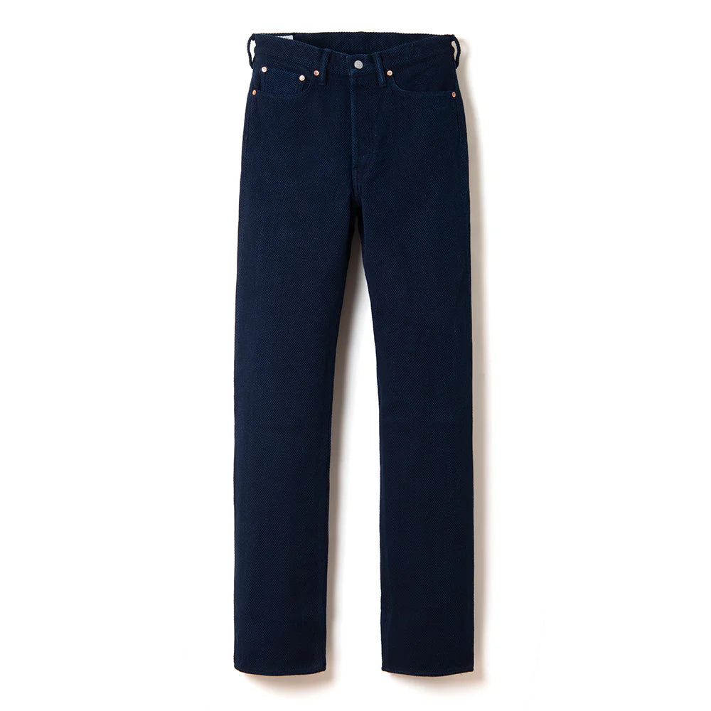 1907 Regular Straight Sashiko Jean One Wash