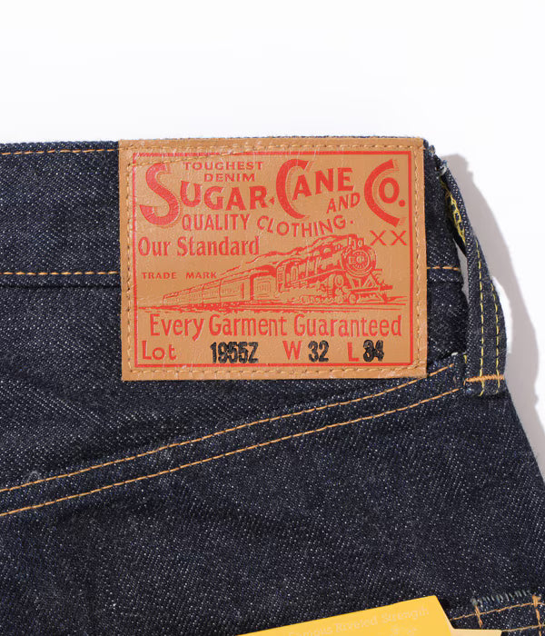 SC42955 14oz Selvedge Denim 1955Z Model Zipper Fly