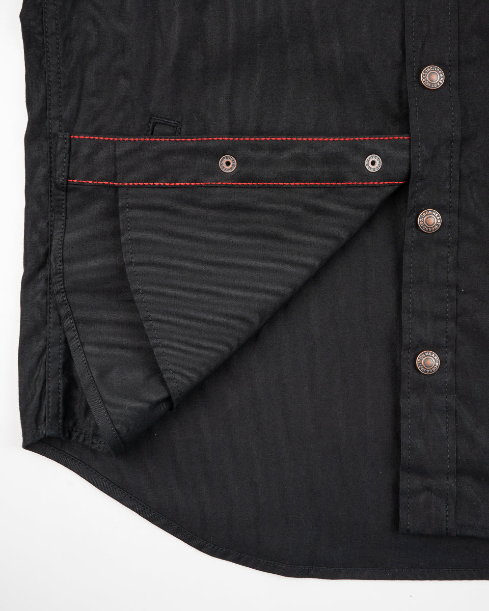 IHSH-425-BLK 8oz Military Whipcord CPO Black