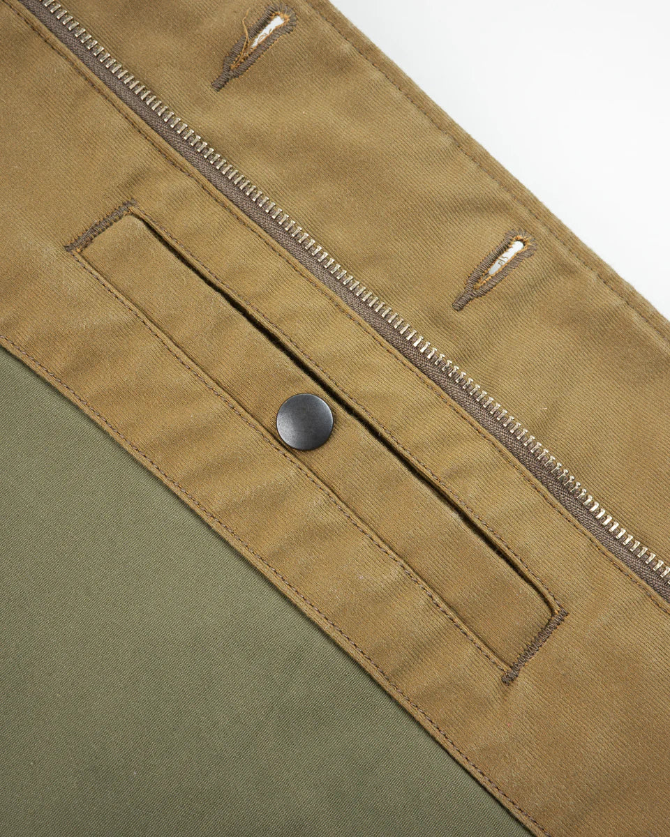 IHM-48-KHA 12oz Whipcord Lightweight N1 Deck Jacket - Khaki