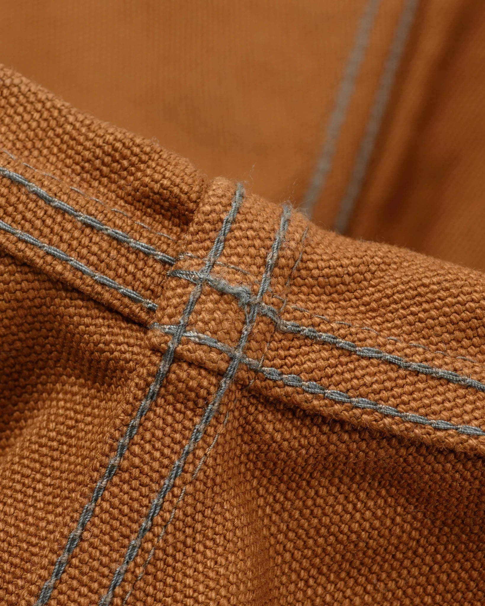 IHSH-422-BRN 17oz Cotton Duck CPO Shirt Brown