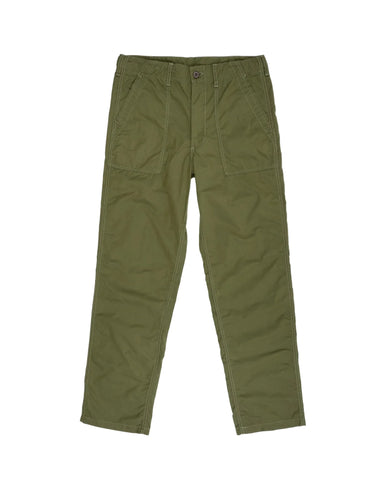 Green pants on a white background