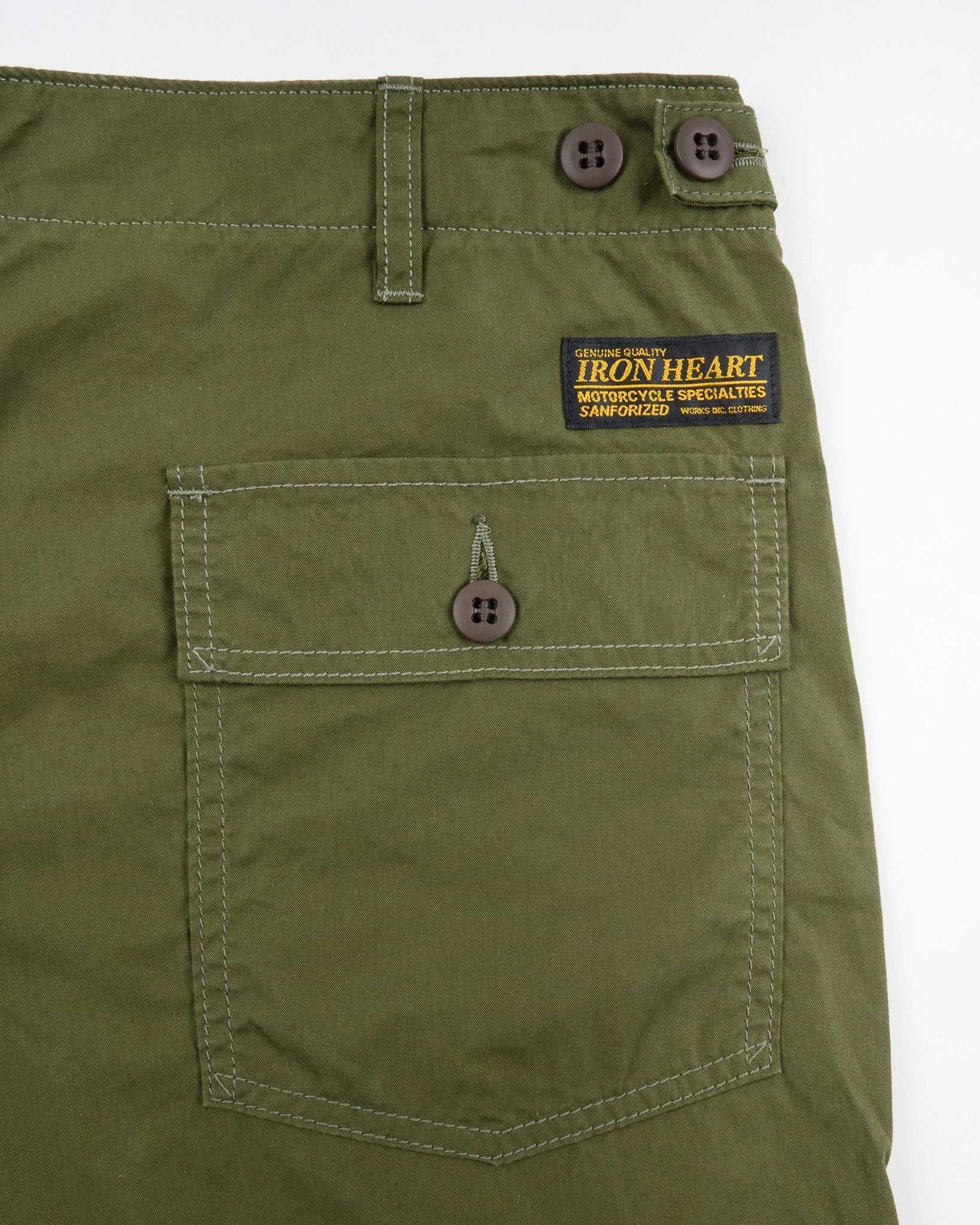 IH-745-ODG 4oz Cotton/Nylon Baker Pants Olive Green