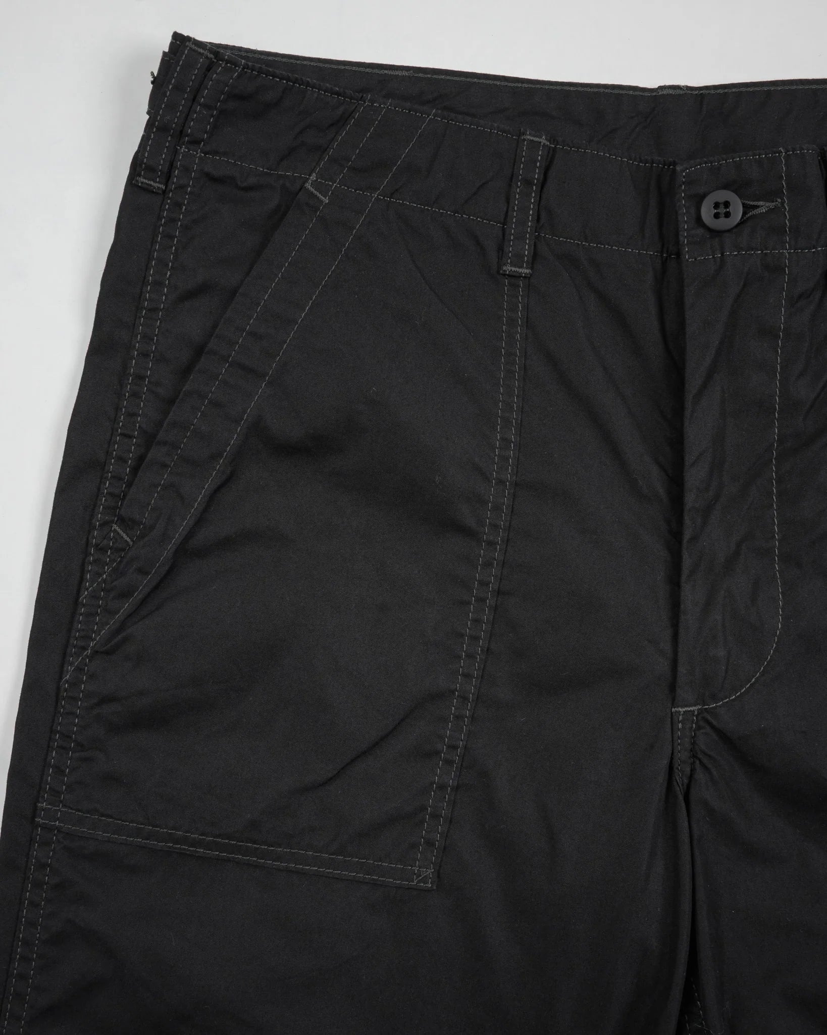 IH-745-BLK 4oz Cotton/Nylon Baker Pants Black