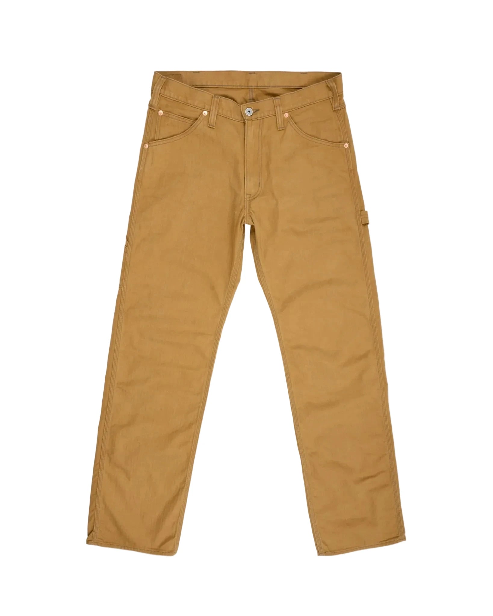 Brown pants on a white background