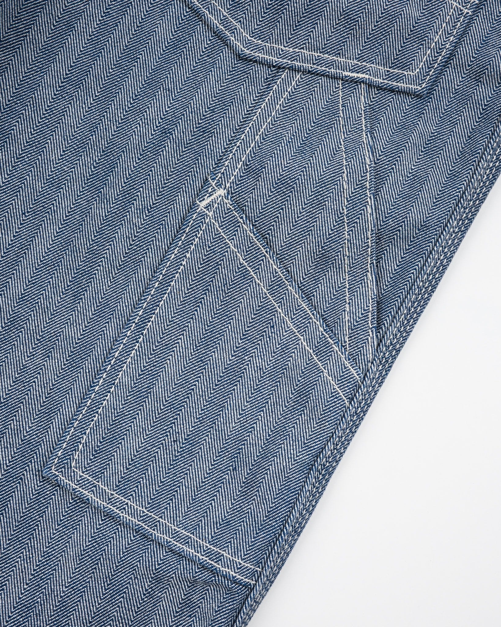 IH-830-IND 10.5oz Herringbone Painter’s Pants Indigo