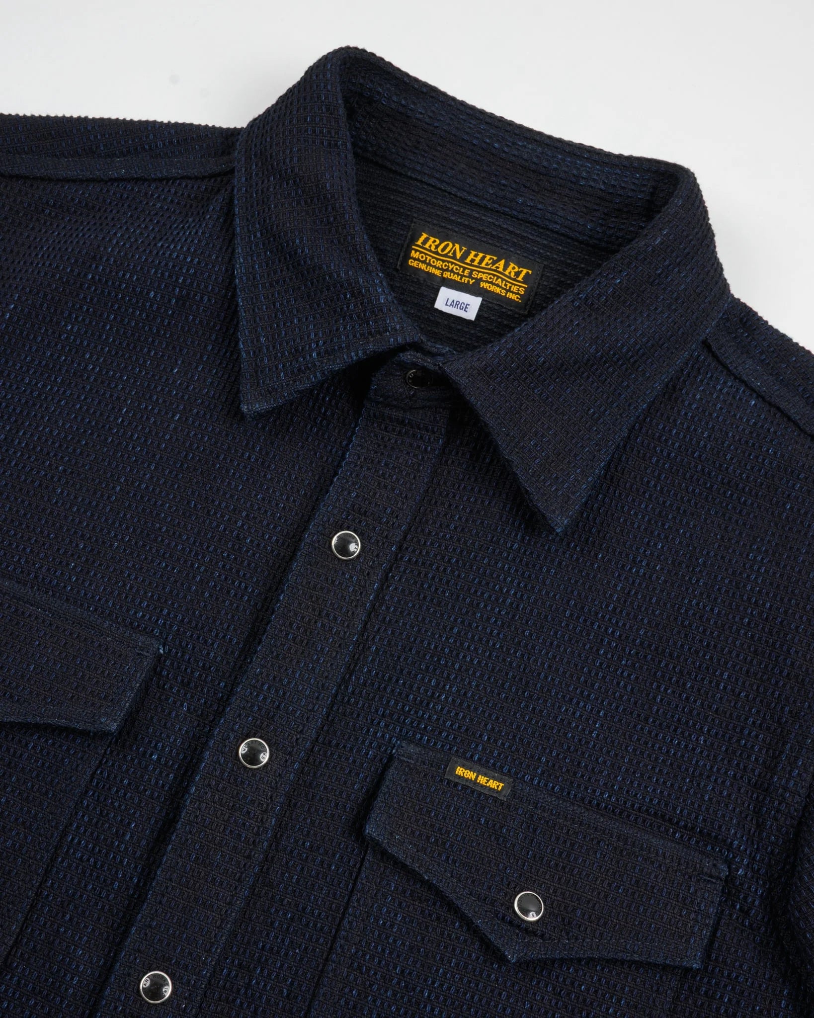 IHSH-437-IND 13.5oz Dobby Cloth CPO Shirt - Indigo
