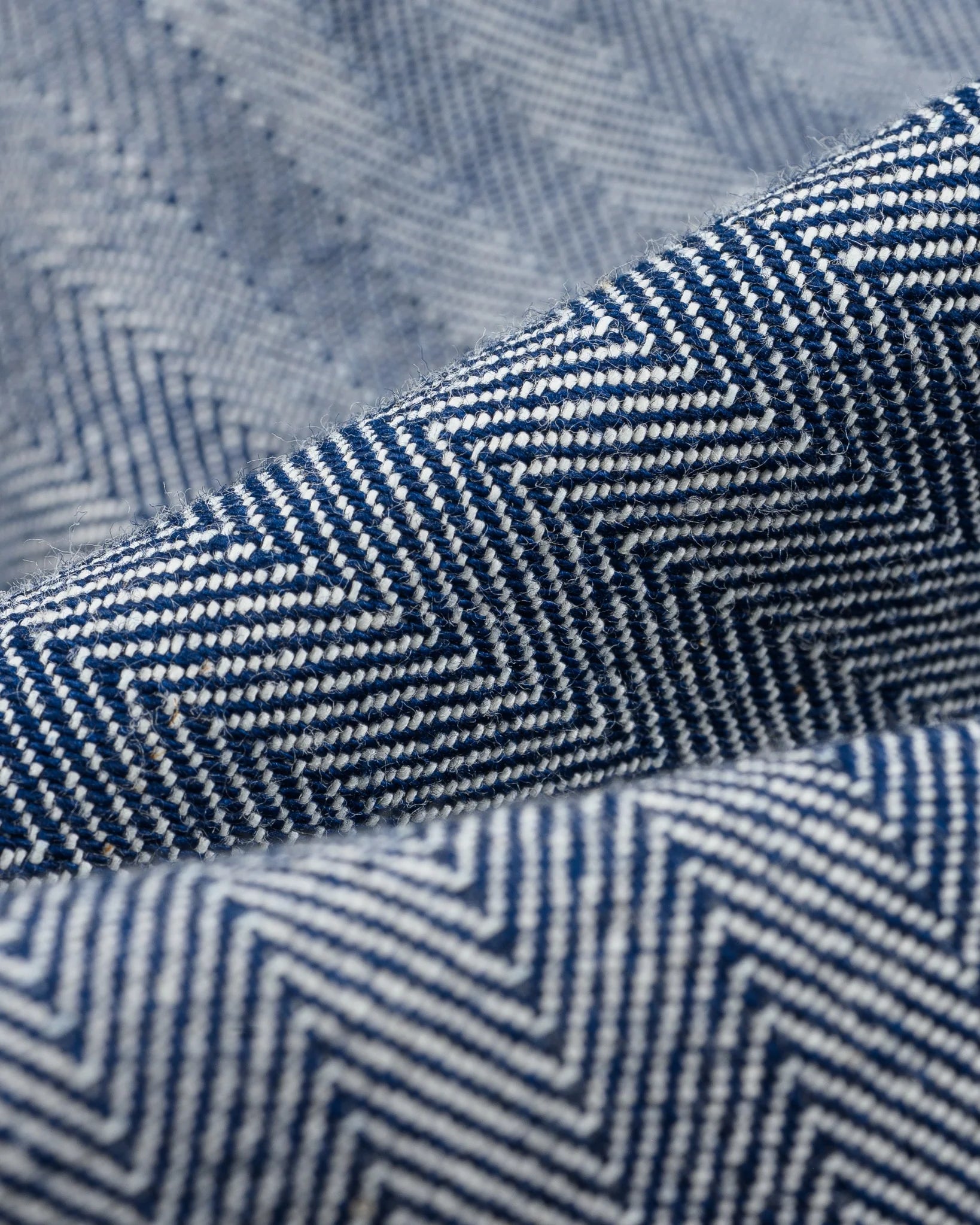 IHJ-164-BLU 10.5oz Herringbone Work Jacket Indigo