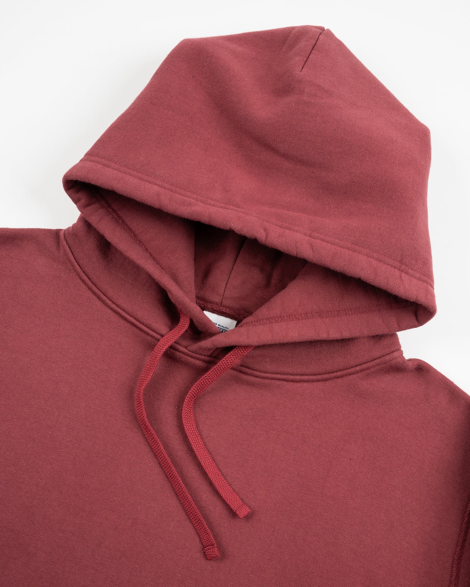 IHSW-49-BUR 14oz Ultra Heavy Loopwheel Cotton Pullover Burgundy