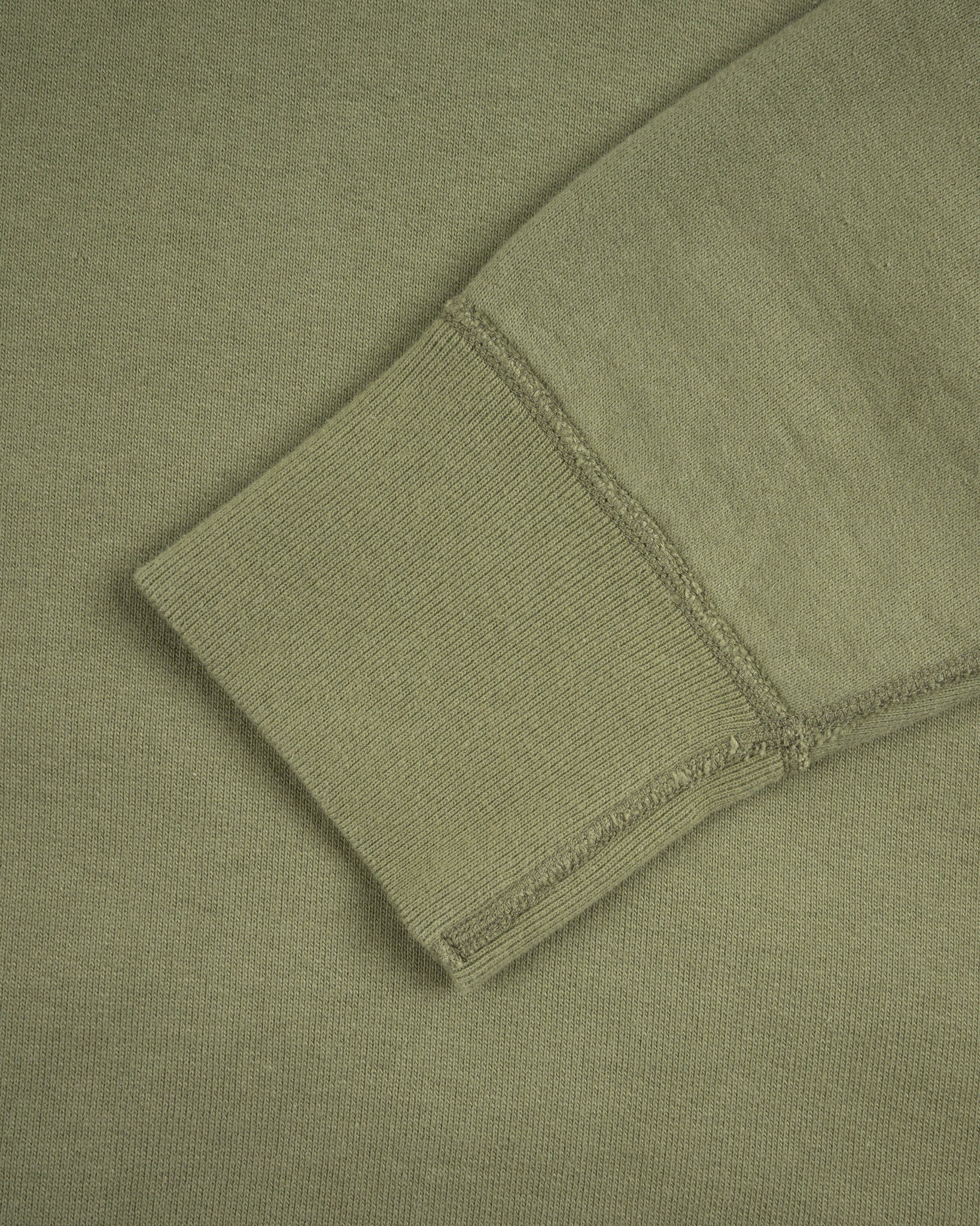 IHSW-49-OLV 14oz Ultra Heavy Loopwheel Cotton Hoodie Olive