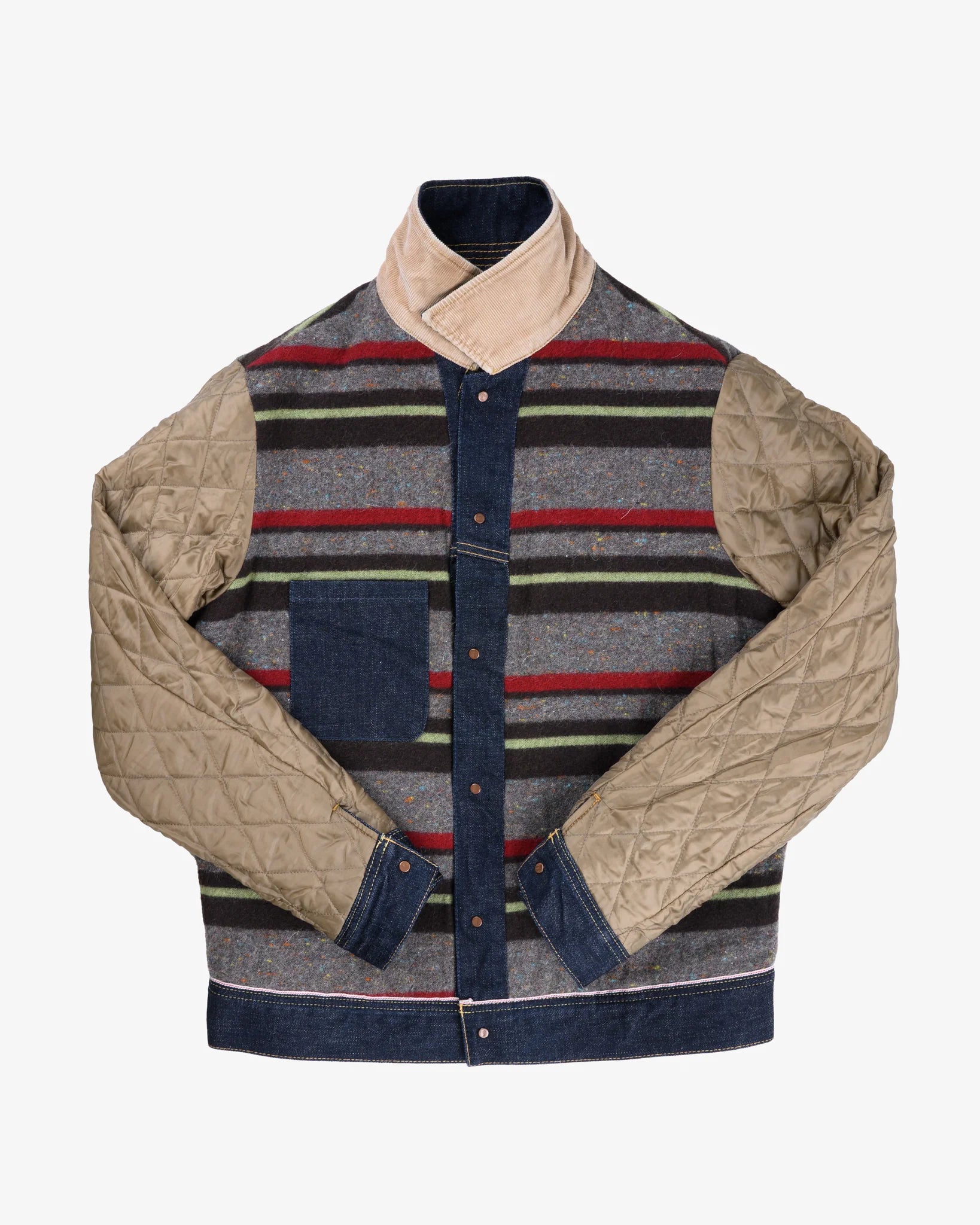 IH-101J-SR 18oz Selvedge Denim Storm Rider Indigo Jacket