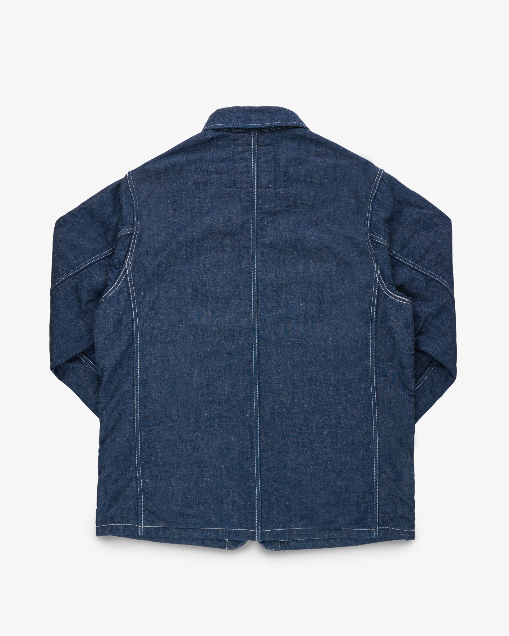 IHJ-149-IND 10oz Selvedge Denim Blanket Lined Chore Jacket Indigo