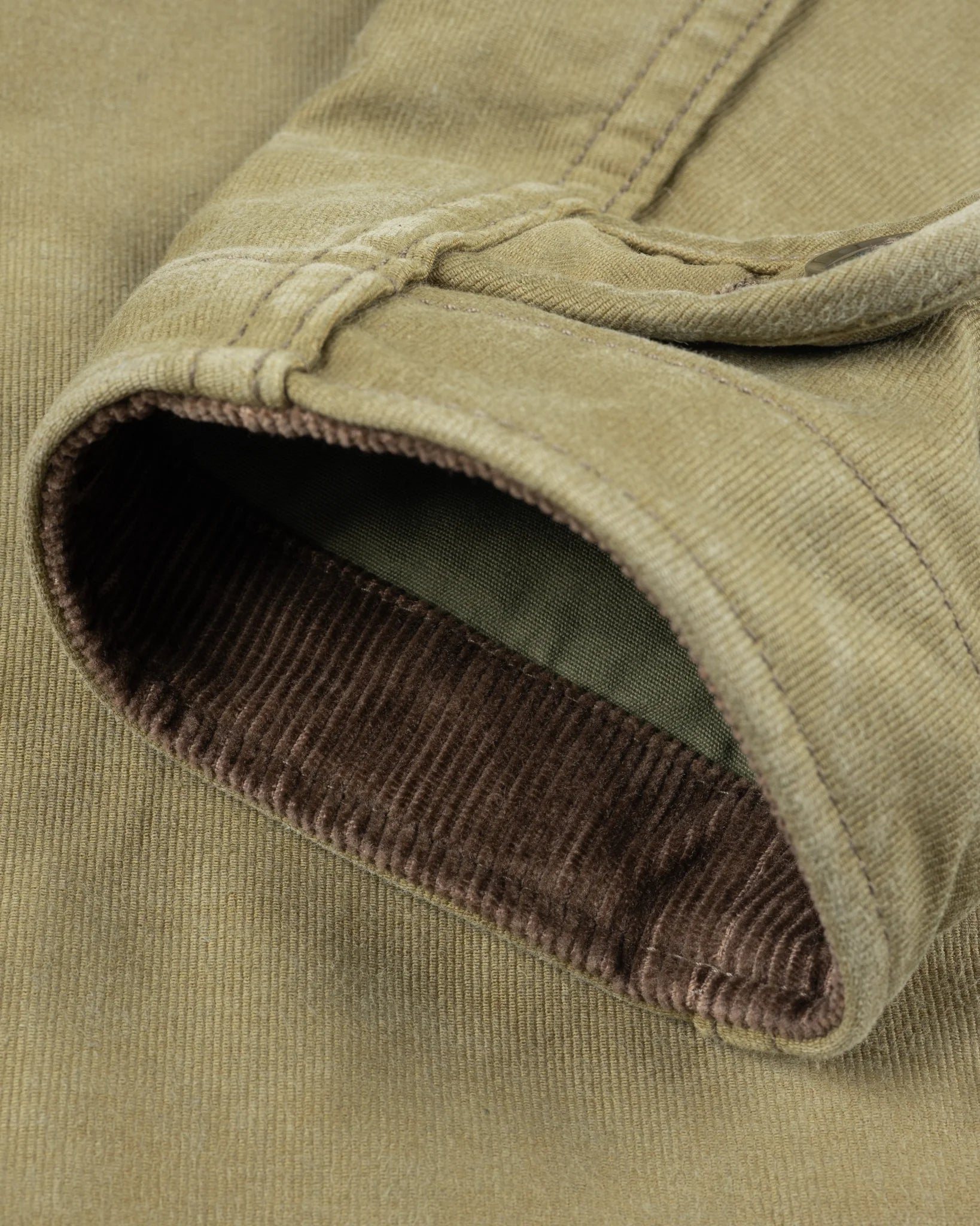 IHM-48-KHA 12oz Whipcord Lightweight N1 Deck Jacket - Khaki