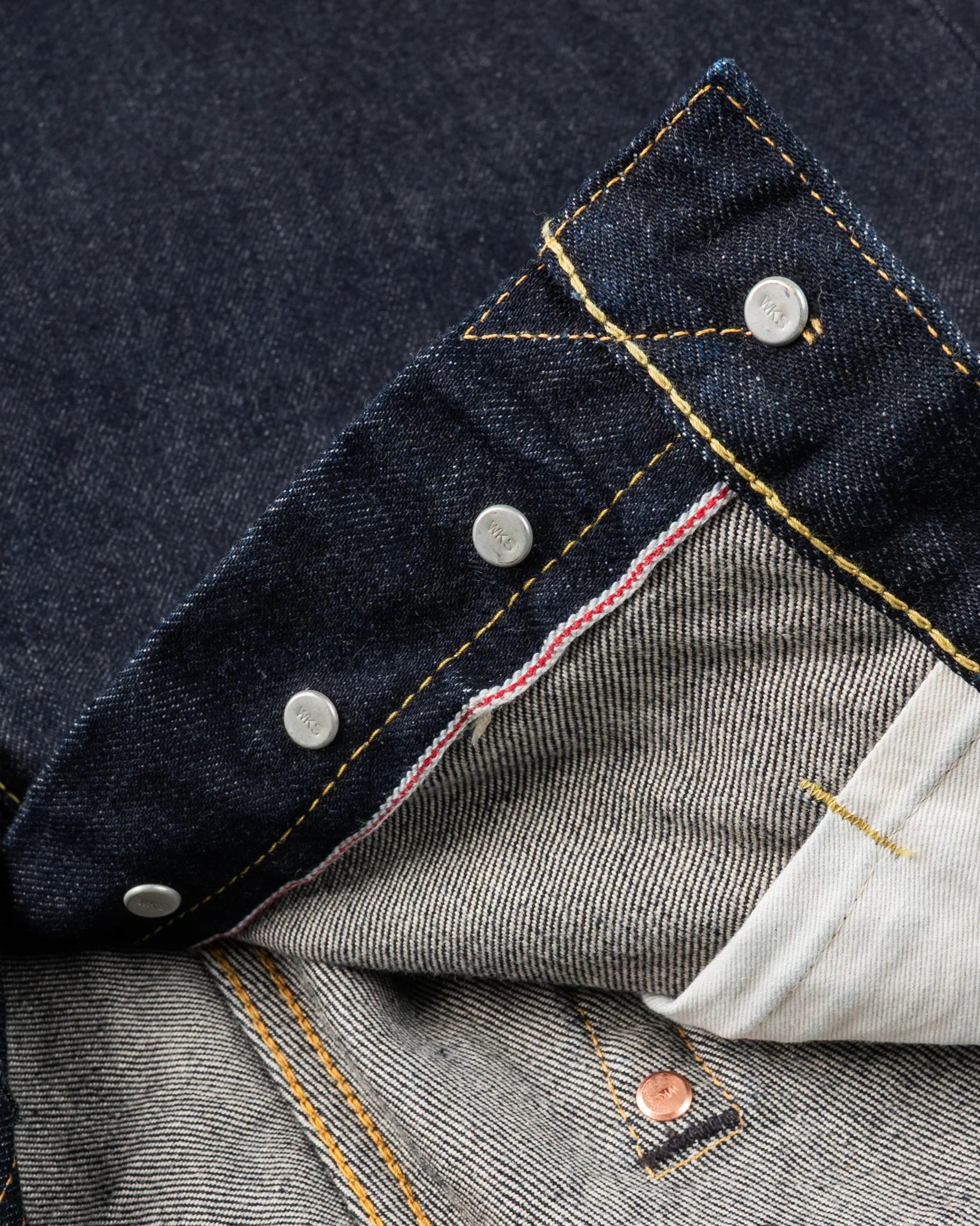 IH-1955S-142 14oz Selvedge Denim "1955" Vintage Taper Indigo