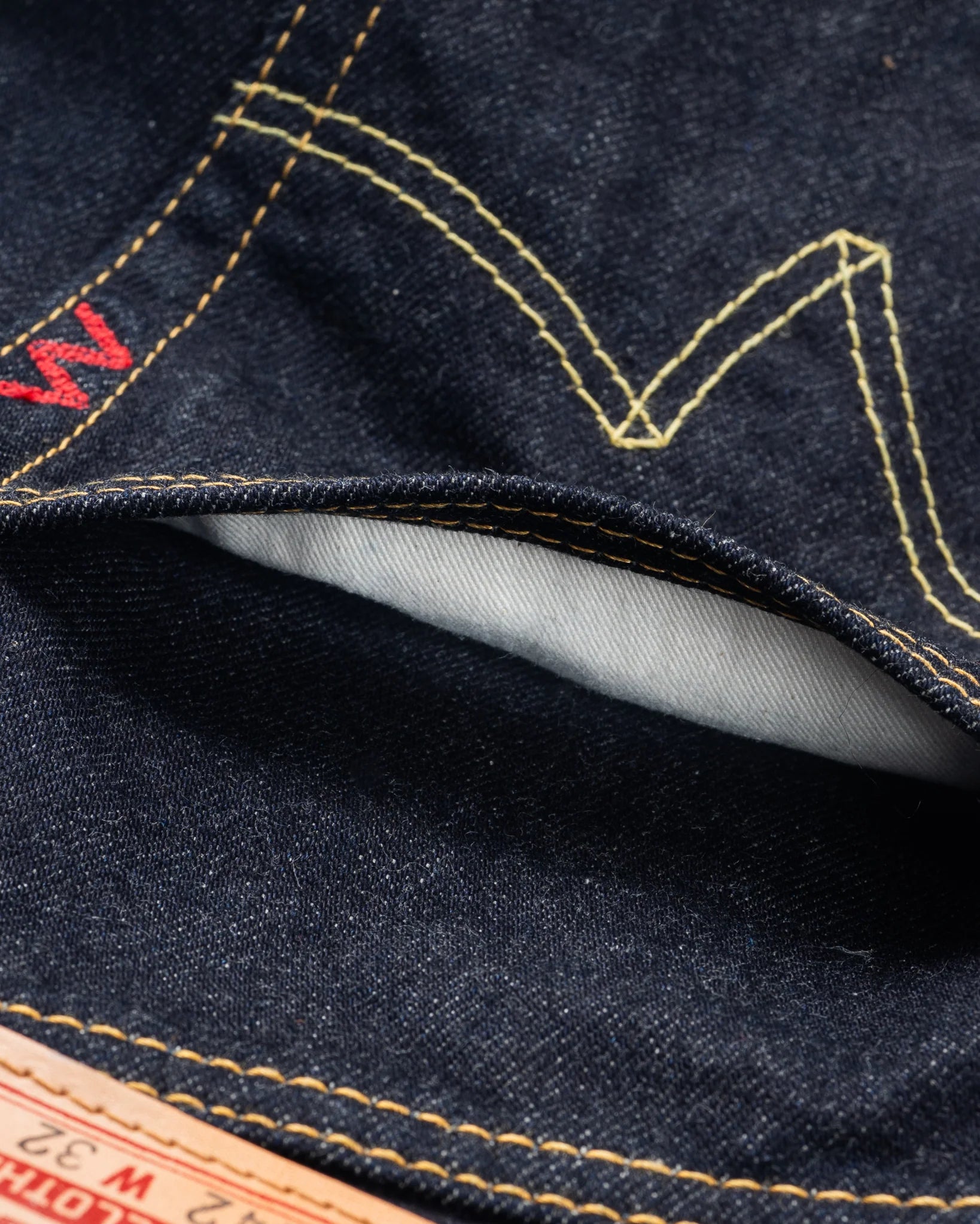 IH-1955S-142 14oz Selvedge Denim "1955" Vintage Taper Indigo