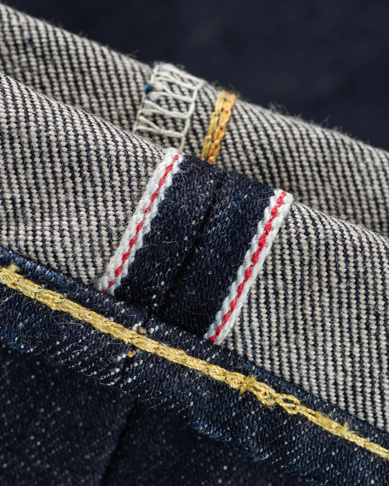 IH-1955S-142 14oz Selvedge Denim "1955" Vintage Taper Indigo