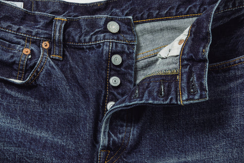 0815 13.5oz Japanese Selvedge Denim Loose Fit 2 Year Wash