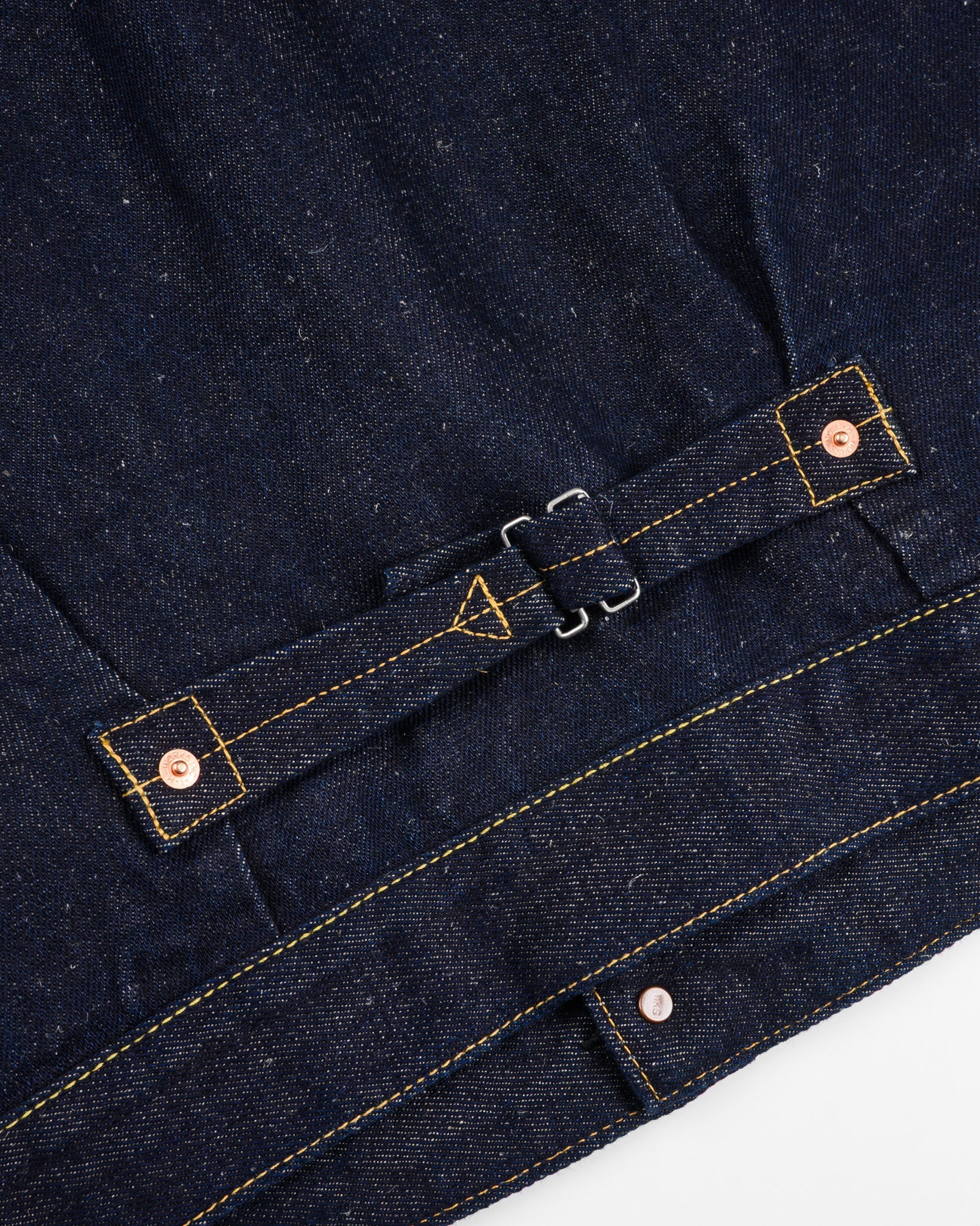 IHJ-163-IND 14oz Cotton/Linen Denim Type II Jacket Indigo