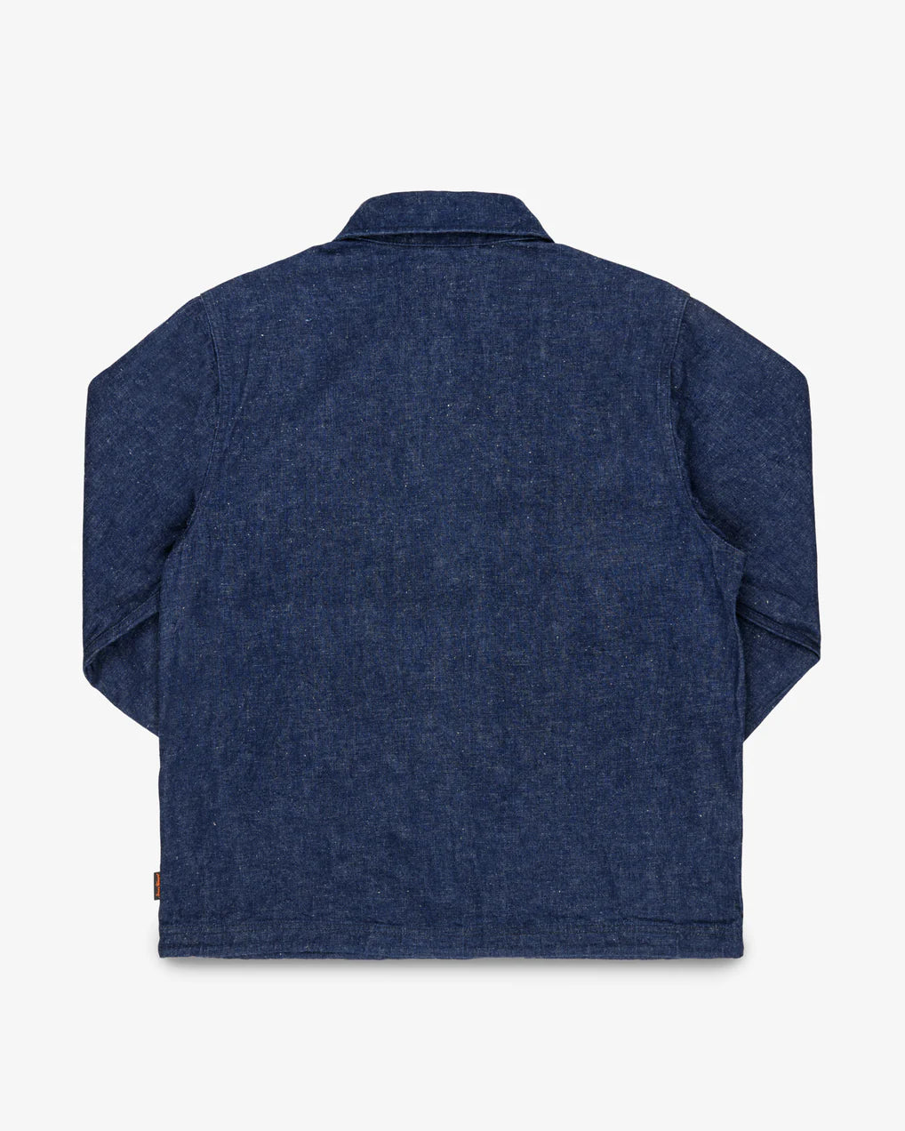 IHJ-161-IND-NP 10oz Neppy Selvedge Denim Coach Jacket Indigo (No Patch)