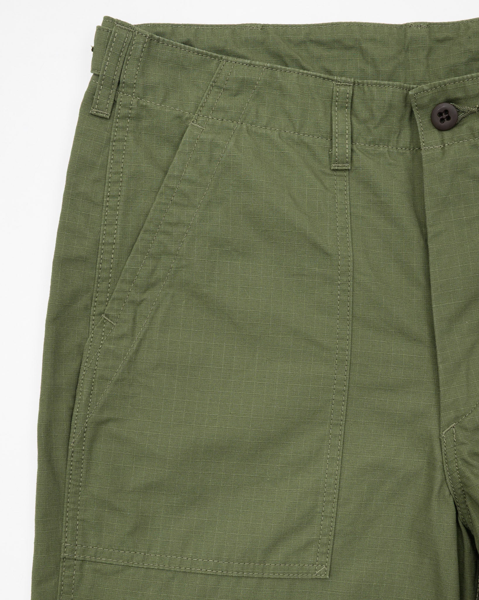 IH-747-GRN 8oz Ripstop Baker Pants Army Green