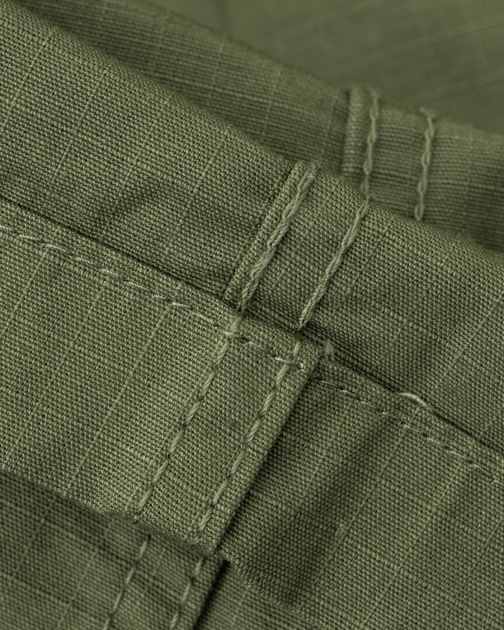 IH-747-GRN 8oz Ripstop Baker Pants Army Green