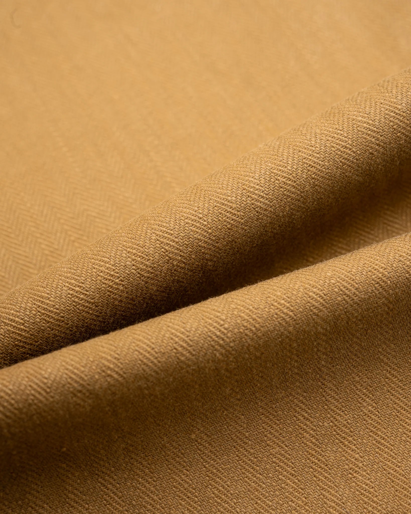IH-748-BRN 10oz Herringbone Wide Pants - Brown