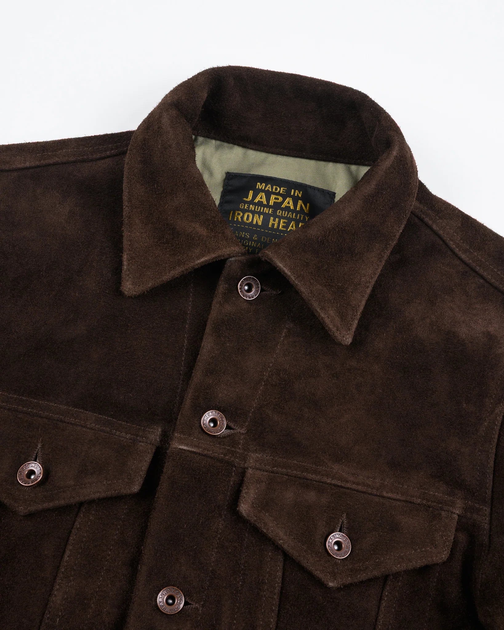 IHJ-49-BRN Split Steer Modified Type III Brown