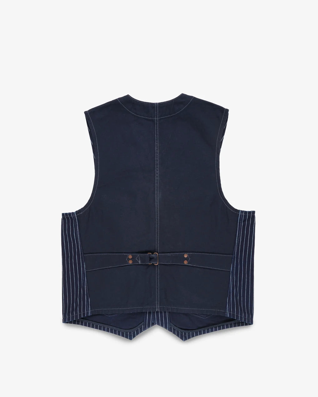 IHV-02-BLK 12oz Wabash /Duck Work Vest Indigo/Navy