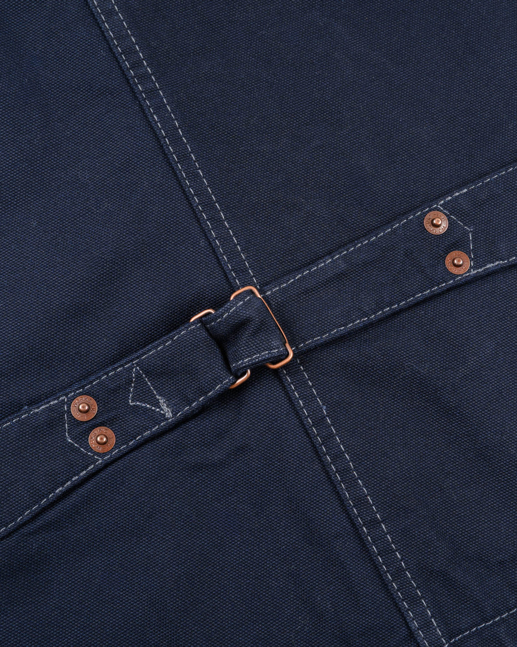 IHV-02-BLK 12oz Wabash /Duck Work Vest Indigo/Navy