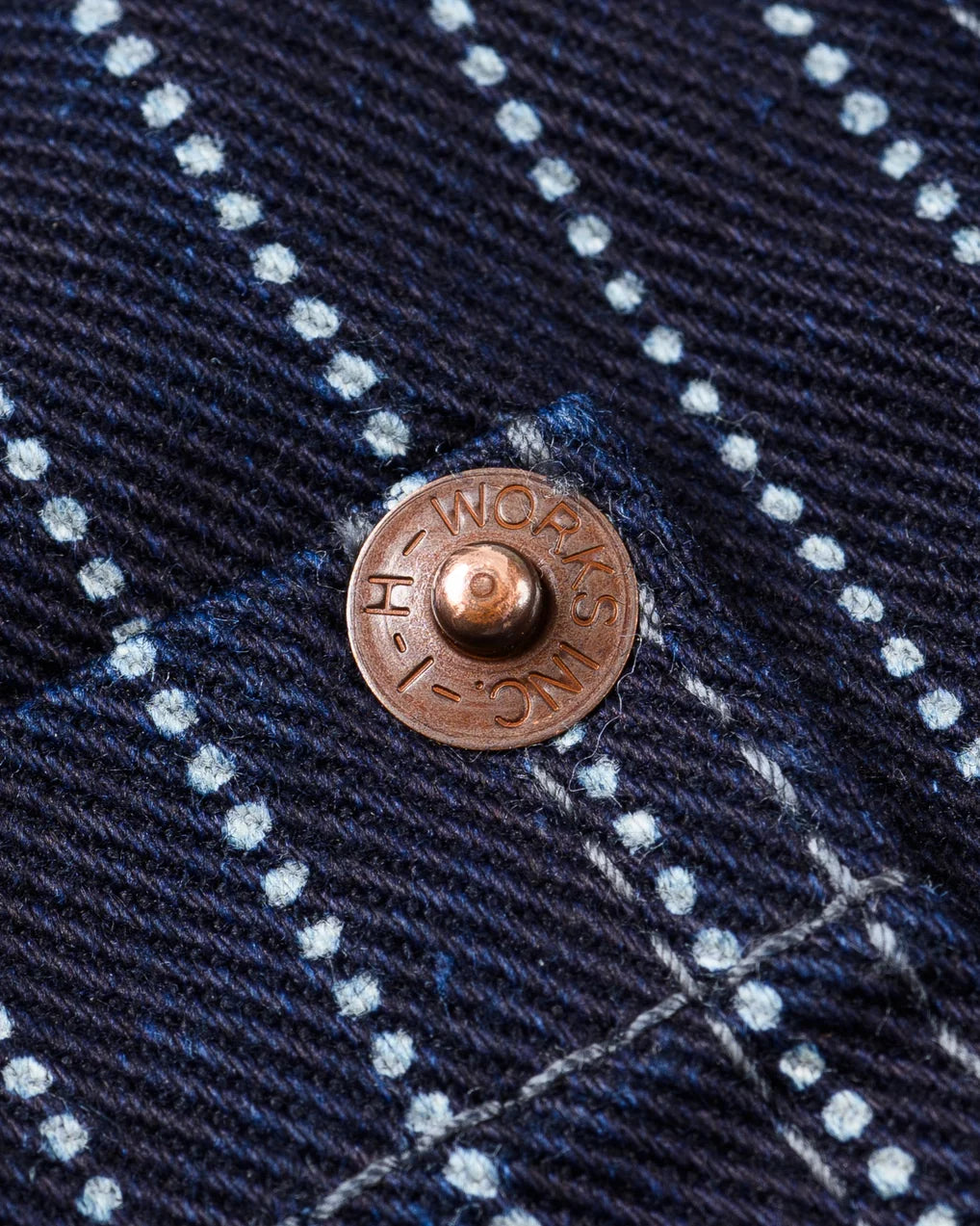 IHV-02-BLK 12oz Wabash /Duck Work Vest Indigo/Navy