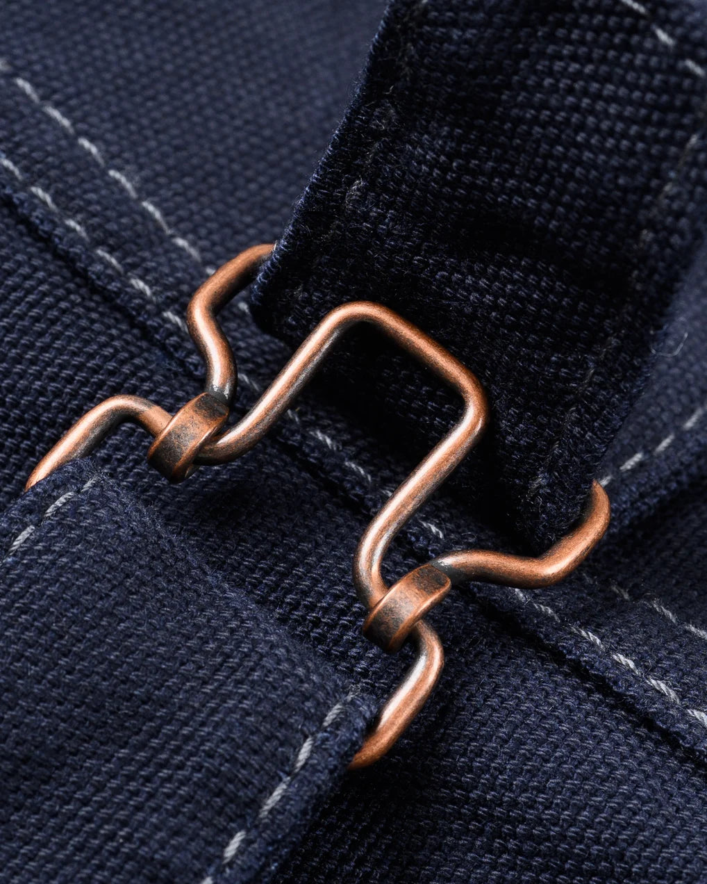 IHV-02-BLK 12oz Wabash /Duck Work Vest Indigo/Navy