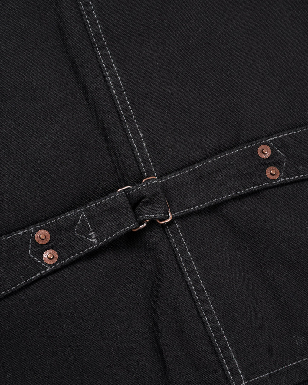 IHV-02-BLK 12oz Wabash /Duck Work Vest Black/Black