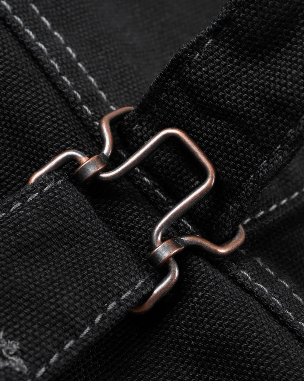 IHV-02-BLK 12oz Wabash /Duck Work Vest Black/Black