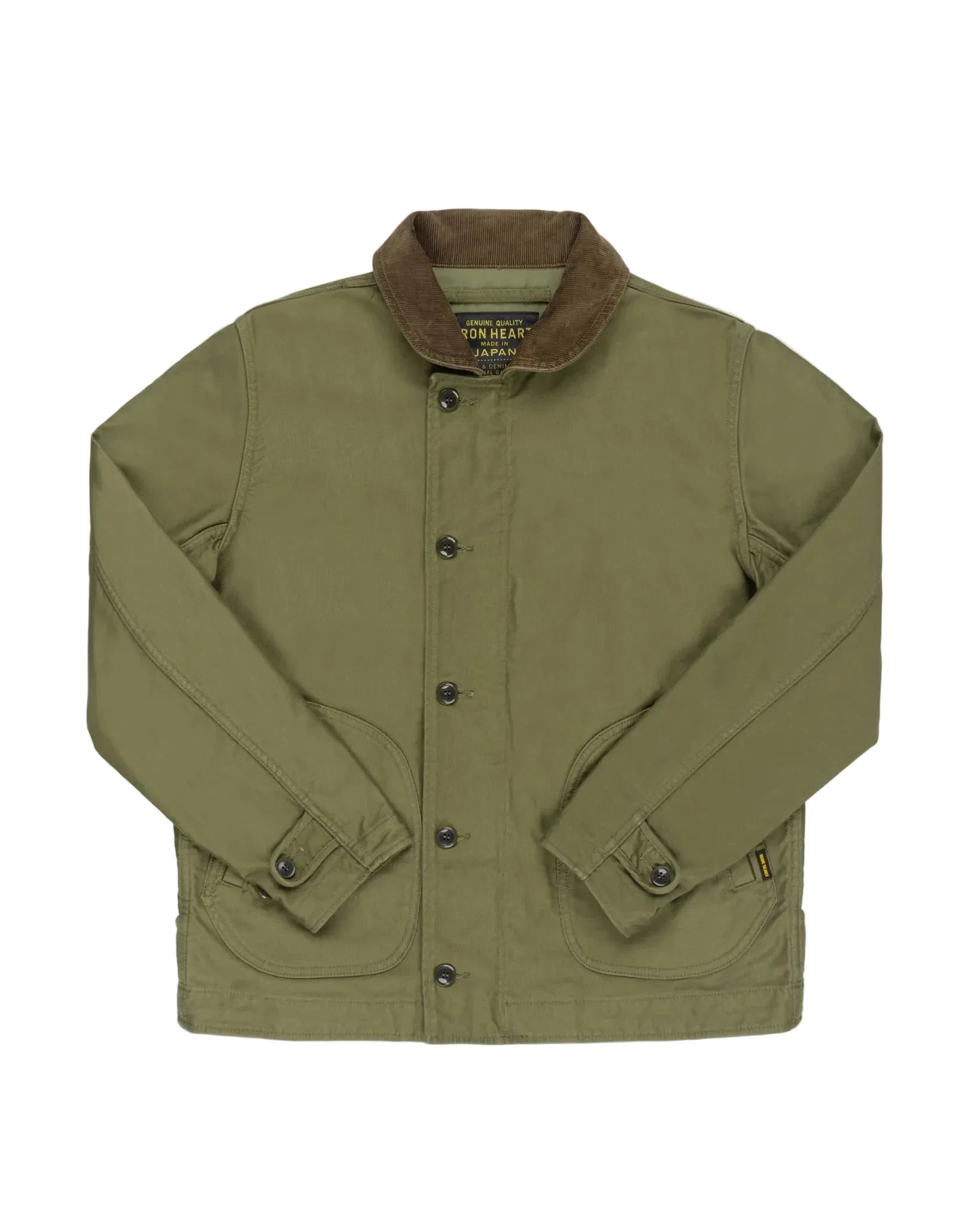 IHM-53-ODG 12oz Whipcord Lightweight N1 Deck Jacket - Olive Drab Green