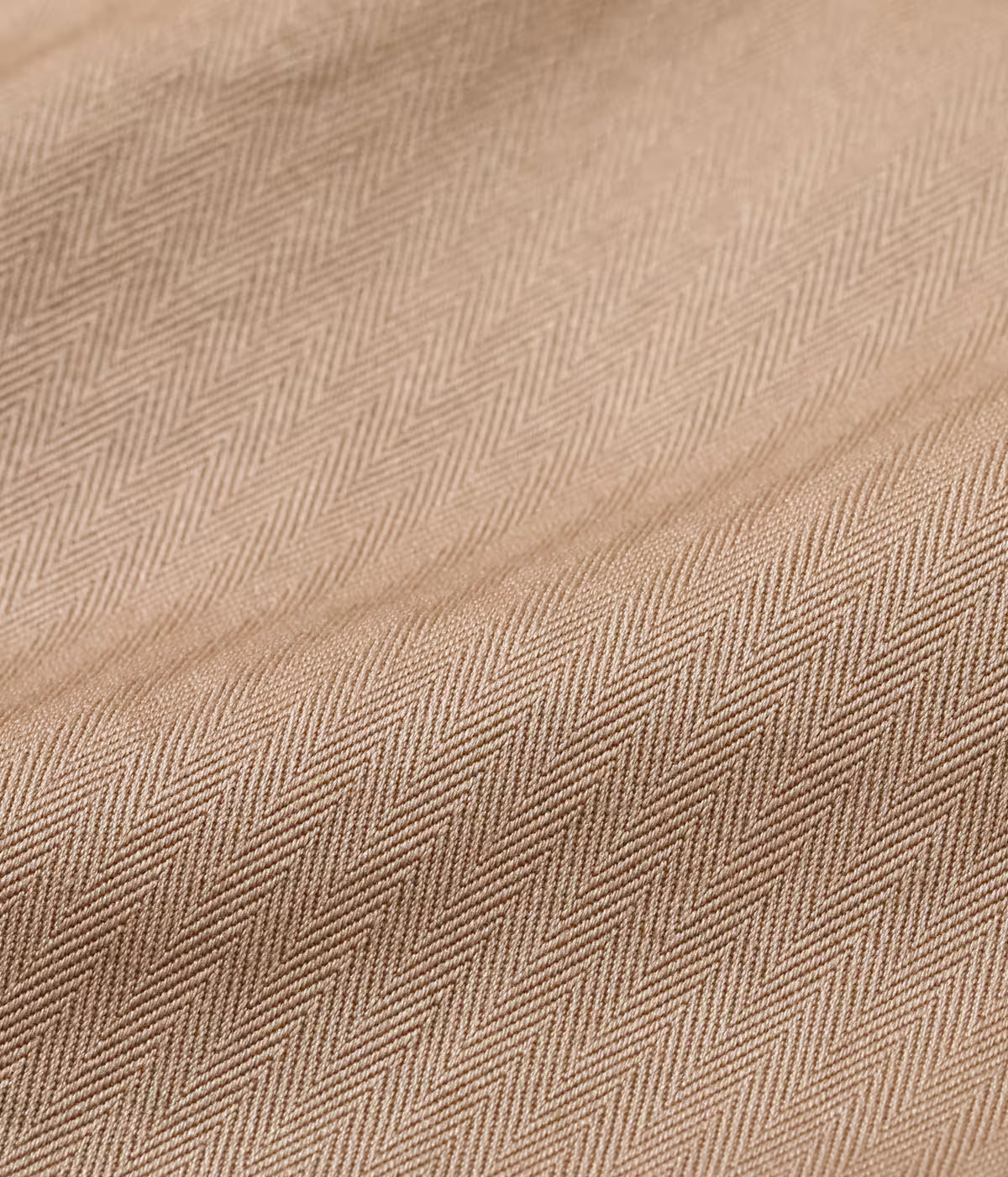 BR39530 Herringbone Short Sleeve Work Shirt Beige