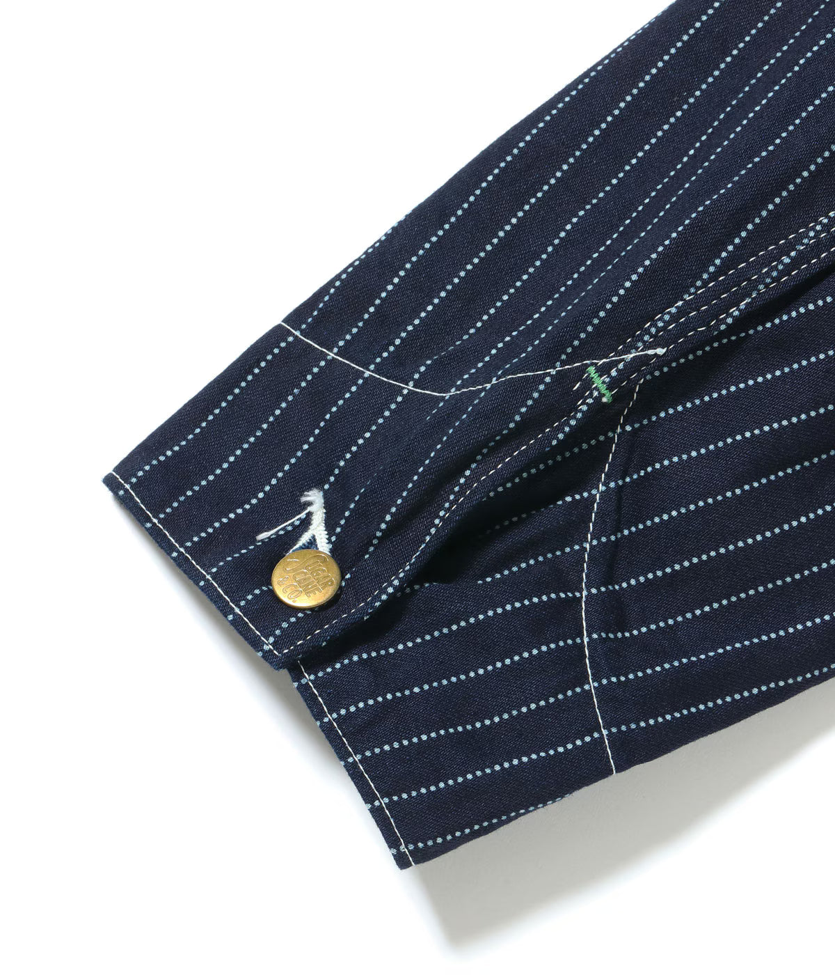 SC15658 9oz Wabash Striped Work Coat