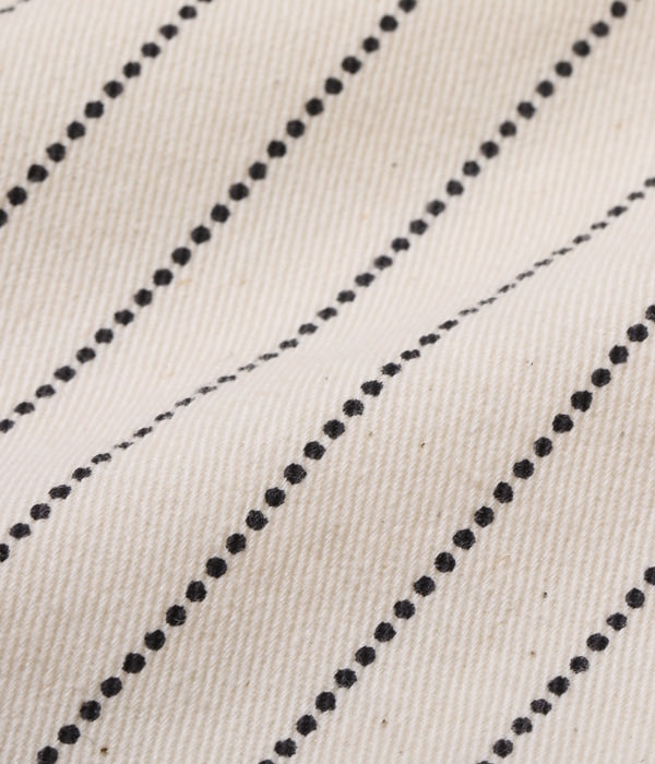 SC27076 8.5oz White Wabash Stripe Work Shirt