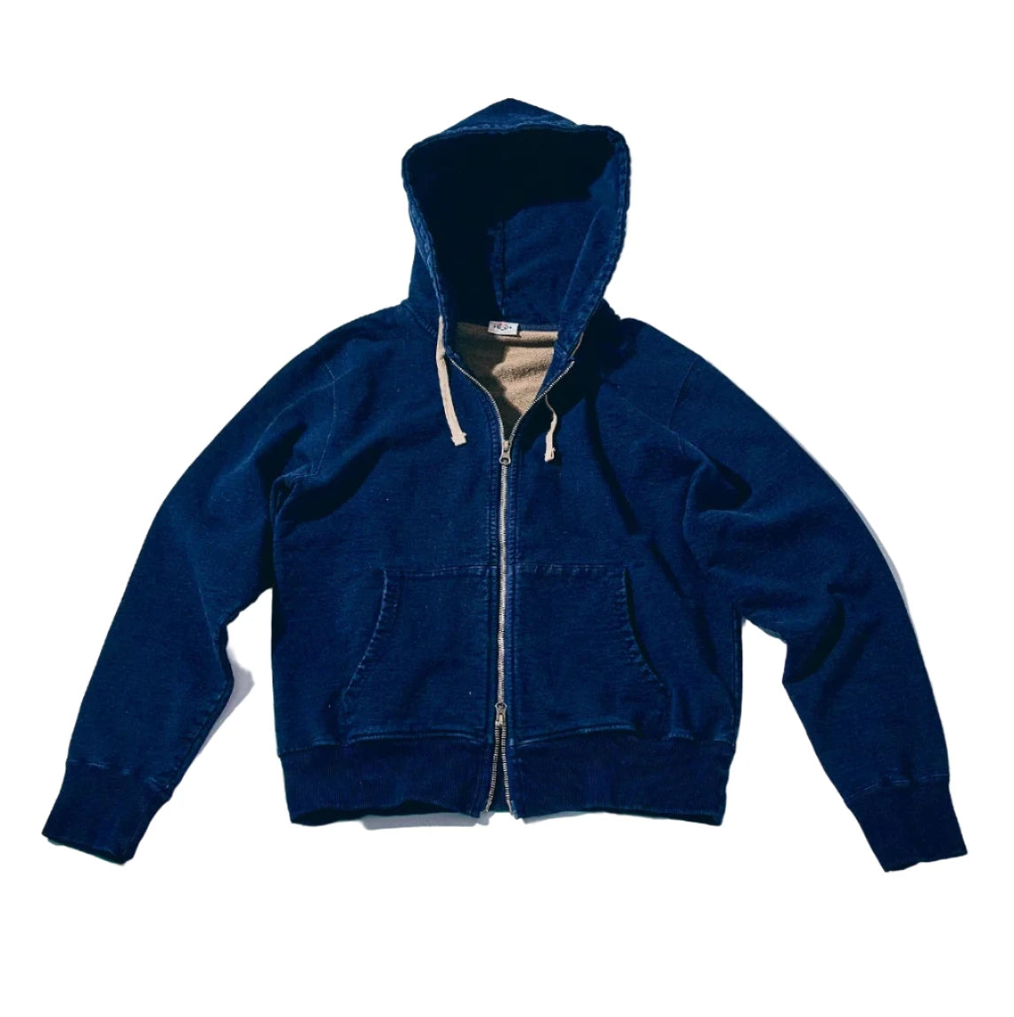 SIS25-102 Kakishibu Indigo Zip Hoody