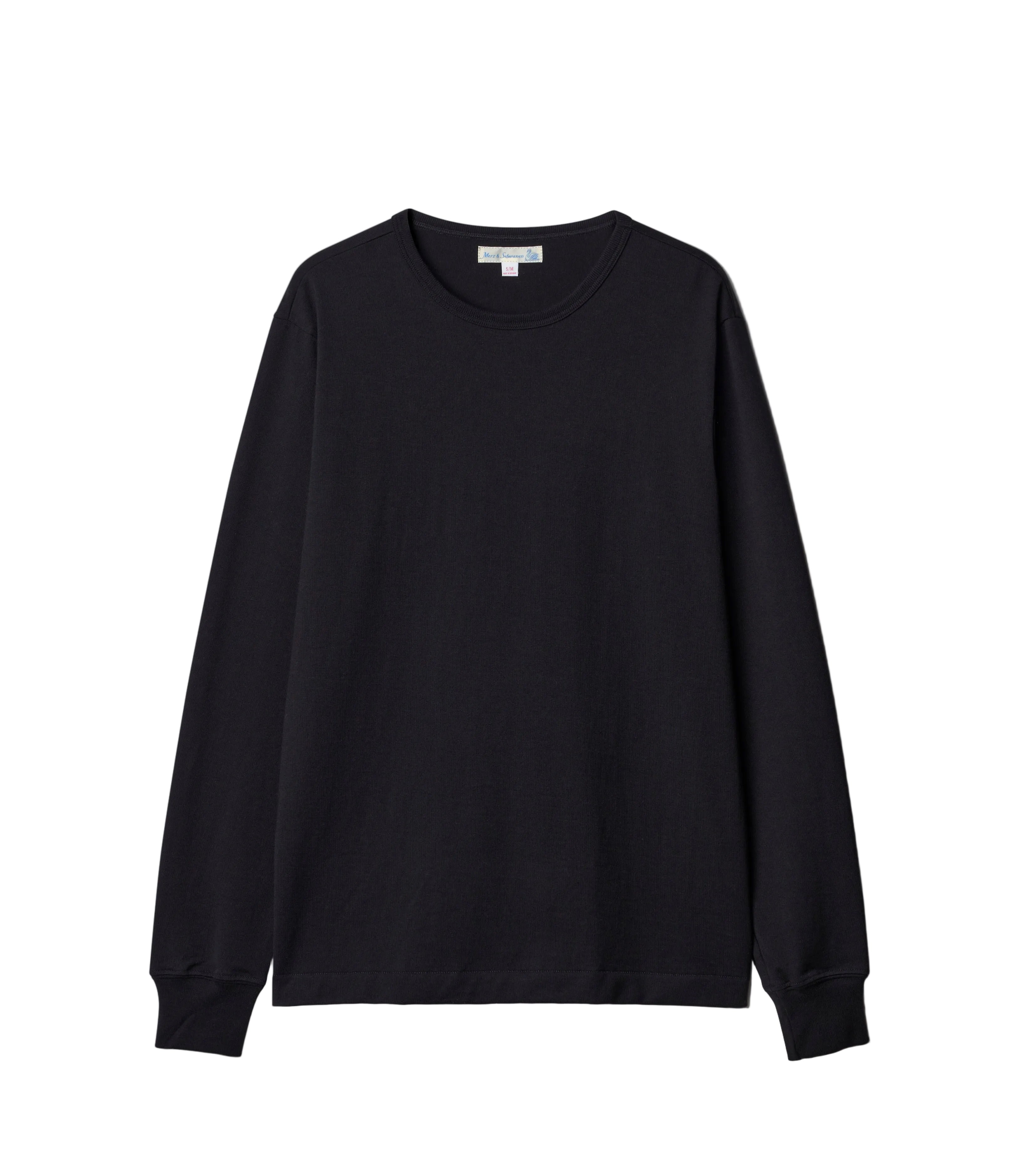 2M15LS.99 Vintage Machine Refined Classic Fit Longsleeve Deep Black