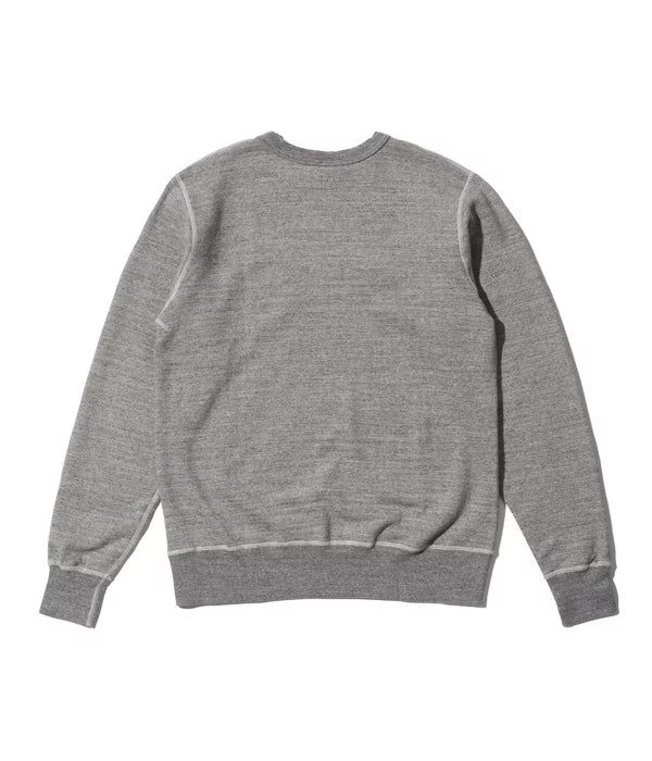 BR65622 Set In Crew Neck sweat Shirt Heather Gray