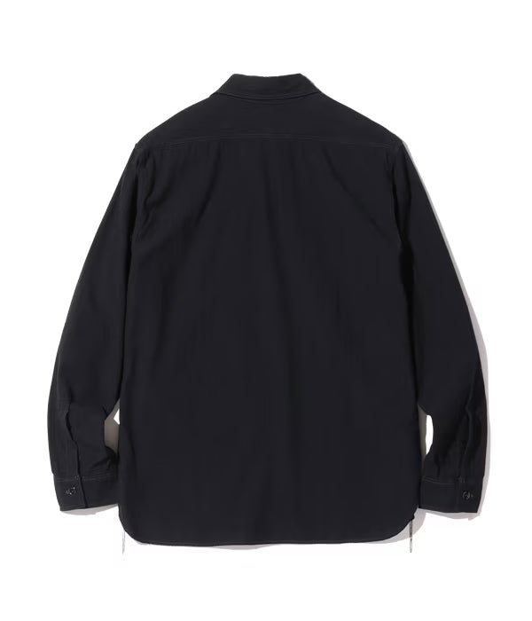 BR29143 William Gibson Collection Black Chambray Work Shirt