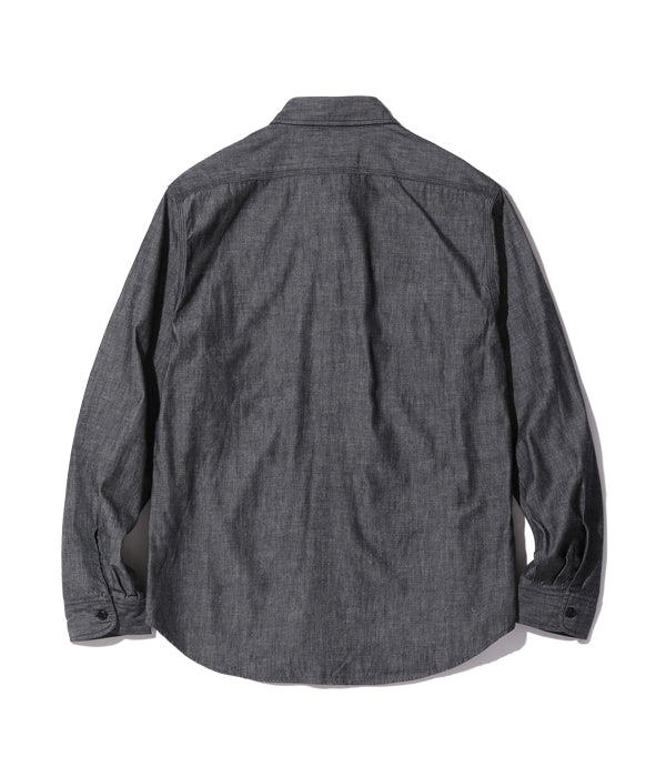SC29159 Black Chambray Workshirt